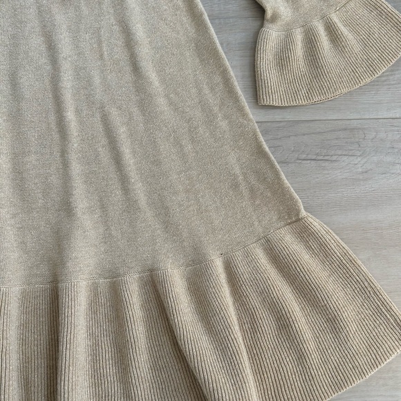 Lilly Pulitzer Girls Gold Dress XL - Picture 6 of 7